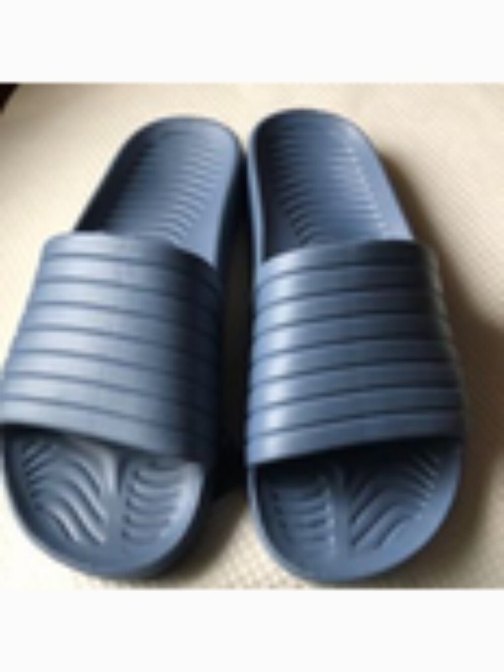 Sandals mens new tunnel slides size 10M Athletic Works man made materials blue
